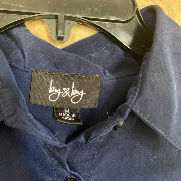 Navy Blue Summer dress - Picture 3 of 3